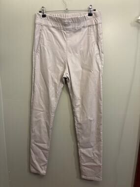 Flog Israel Dafna Pants light gray Stretch Pants Made Israel size 30x30
